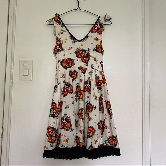 Hot Topic Book of Life Day of the Dead Dress - Picture 3 of 13